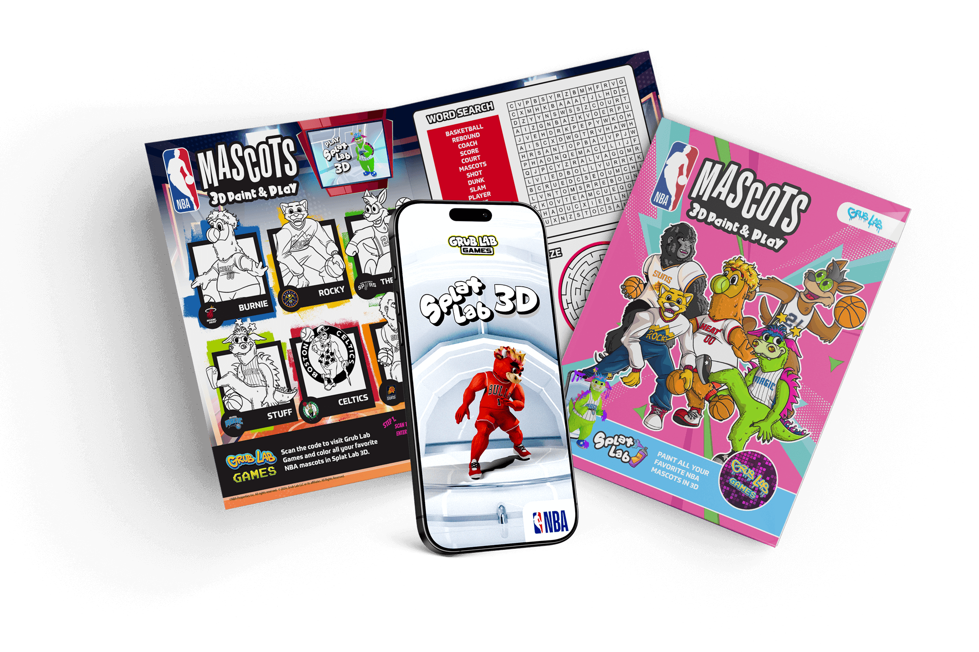 Kids menu customization showing branded activities and special offers